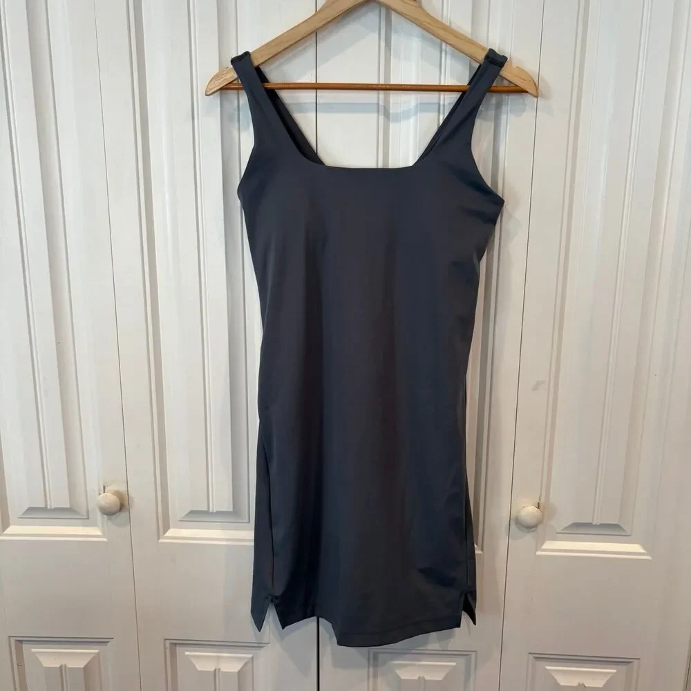 Old Navy Active Powersoft Blue Dress With Built In Shorts Size Small - Picture 1 of 8